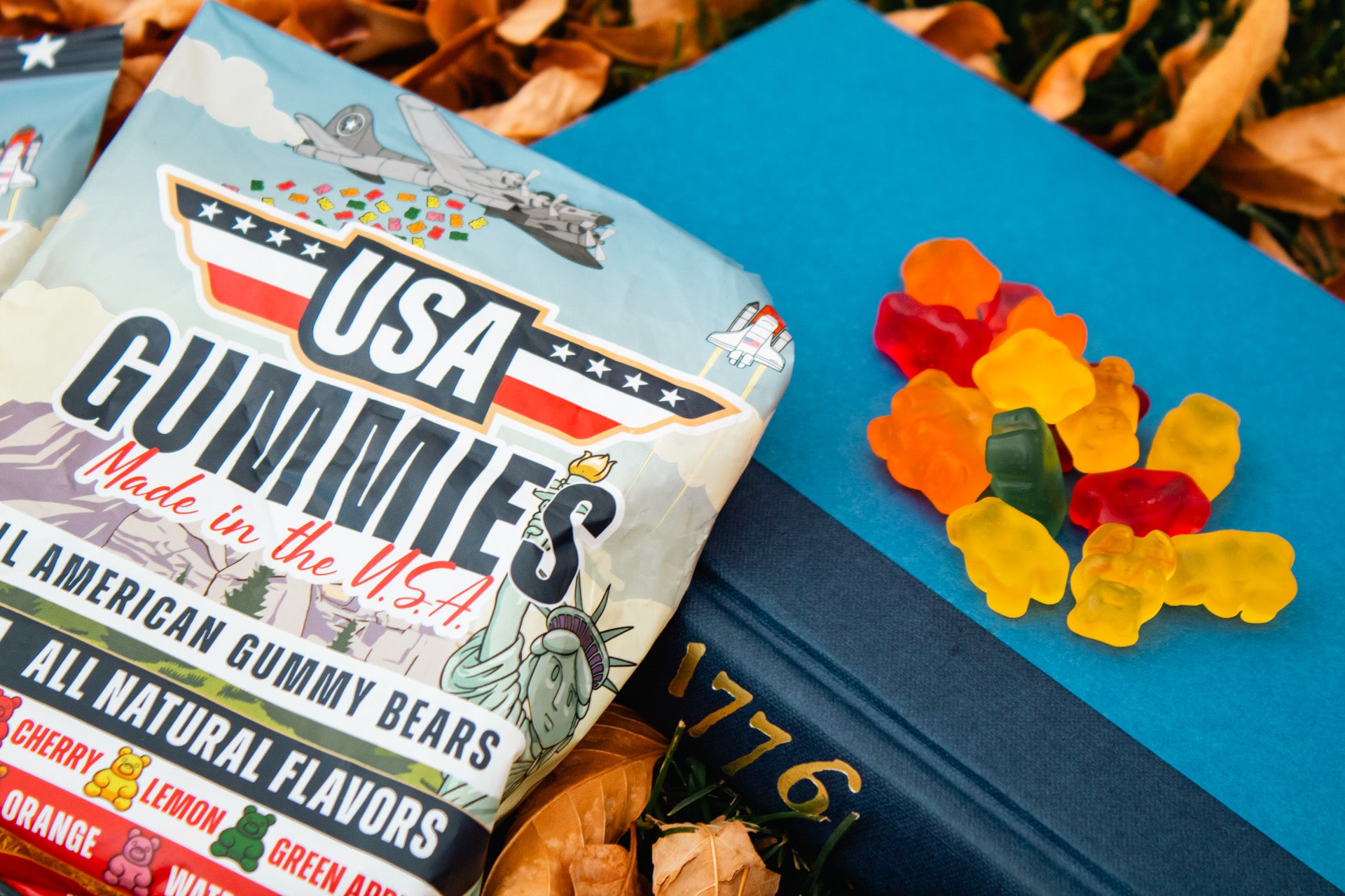 All American Gummy Bears - 7.5 oz bag